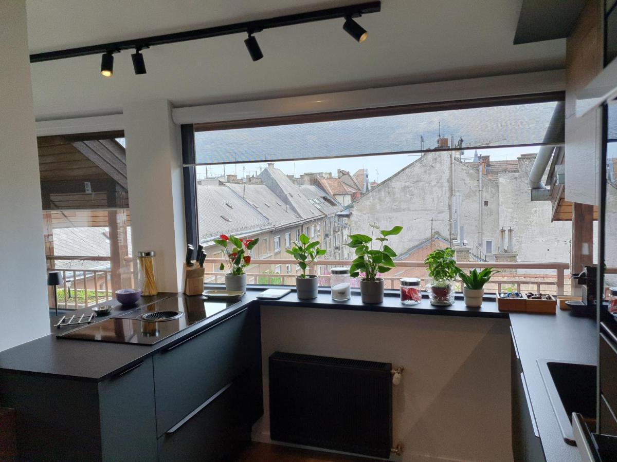 Apartman Modern Floor Loft With Balcony Budapest